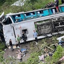 Accidente vía Pasto - Ipiales.