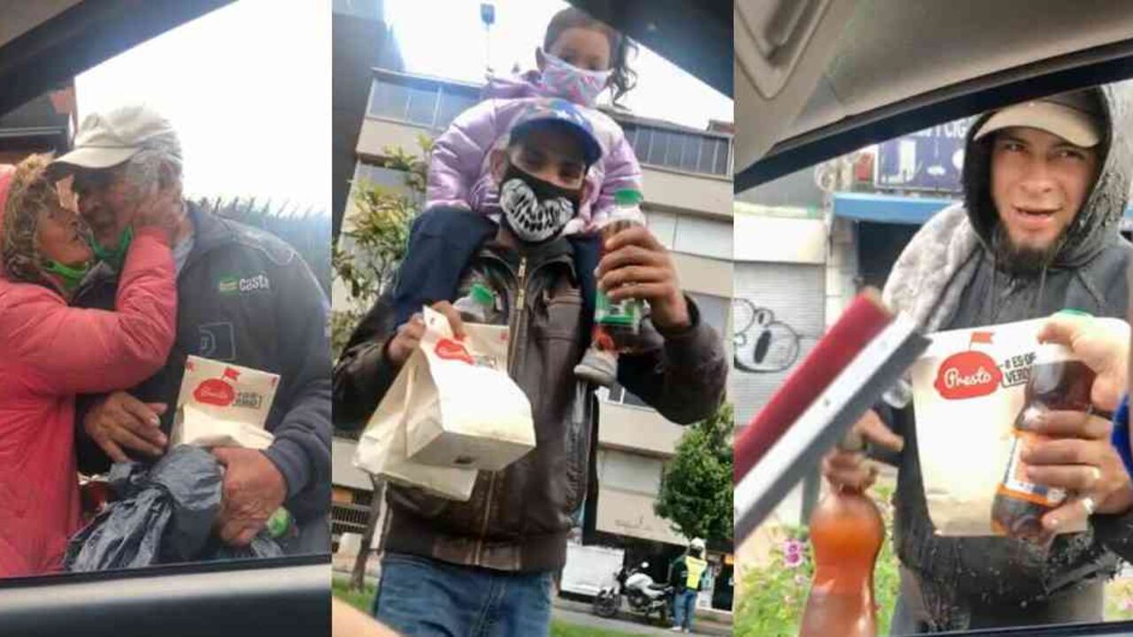 Coronavirus: la inesperada sorpresa para varios habitantes de calle en Bogotá
