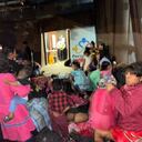 Comunidad indígena desplazada desde Chocó a Medellín por presión de ilegales.