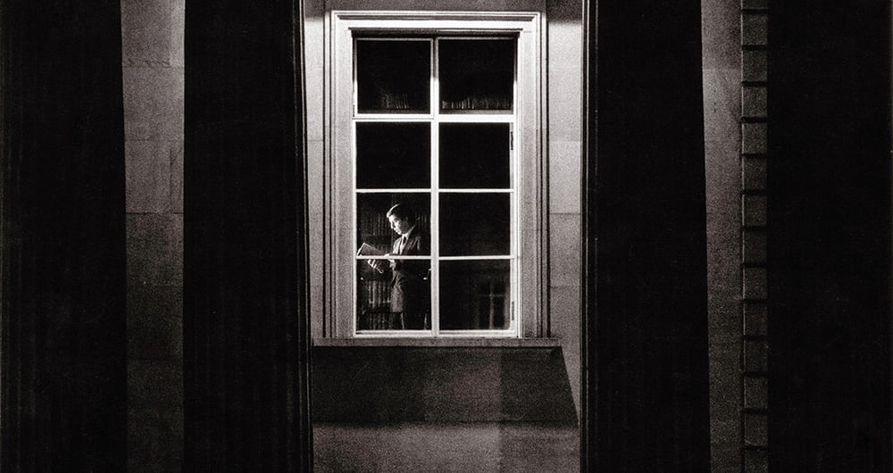 César Gaviria cuando era presidente de la República.