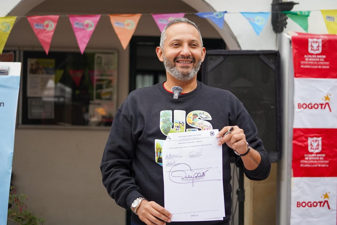 Alcalde local de Usme, Dorian Coquies