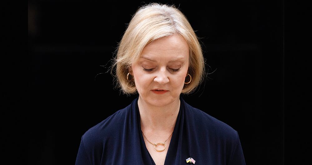 Liz Truss se convirtió en la primera ministra con menos tiempo en el cargo en la historia del Reino Unido.