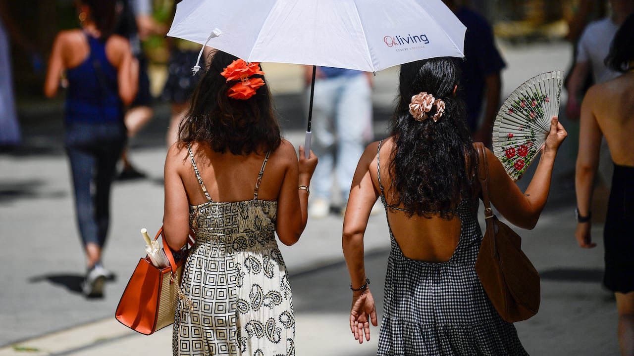 Ola de calor se extiende por el sur de Europa con temperaturas sobre los 46 ºC en España, este sábado 28 de junio de 2025. En España, Portugal, Francia e Italia hay varias ciudades en alerta roja.