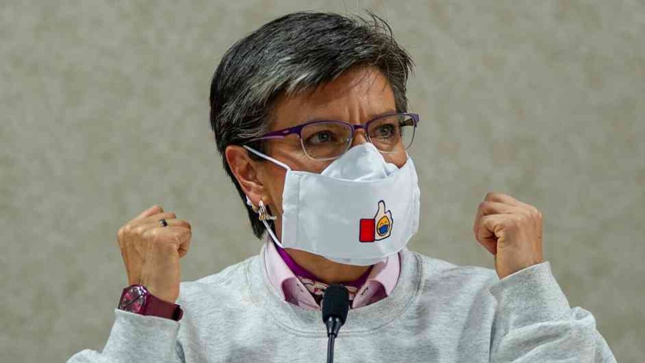 Claudia López, alcaldesa de Bogotá