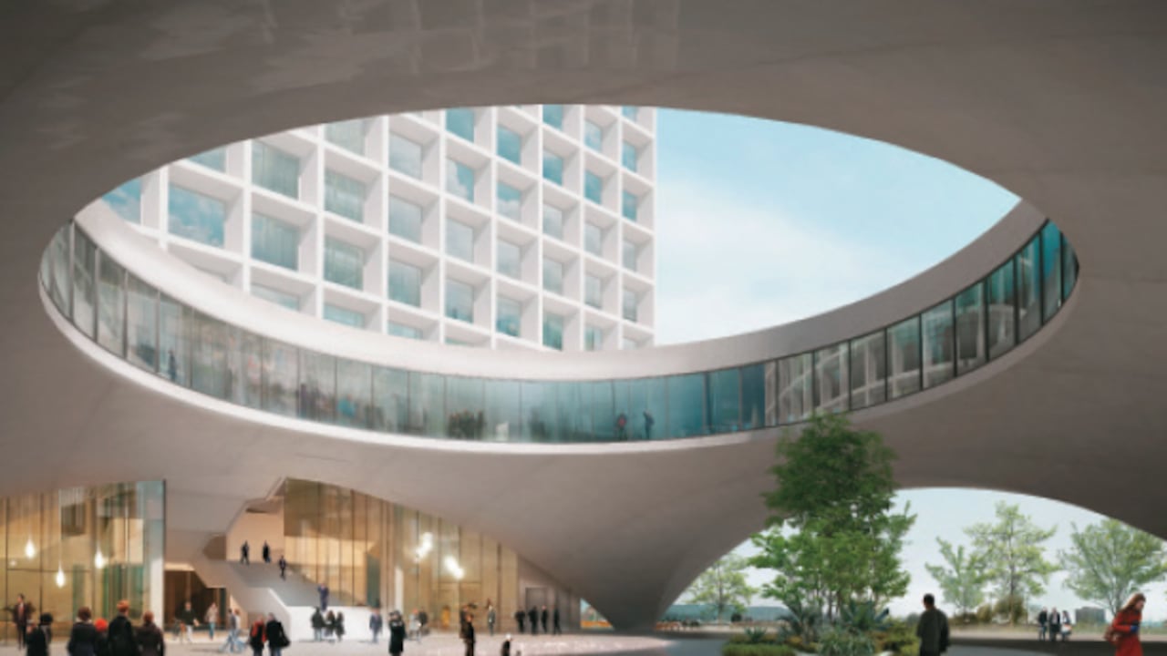 El diseño de los edificios de la carrera décima frente al parque Tercer Milenio incluye varios pasajes comerciales. Cada uno de ellos estaría especializado en un arte. Uno sería el de los libreros, otro el de los sastres y uno último para los cocineros de comida típica.