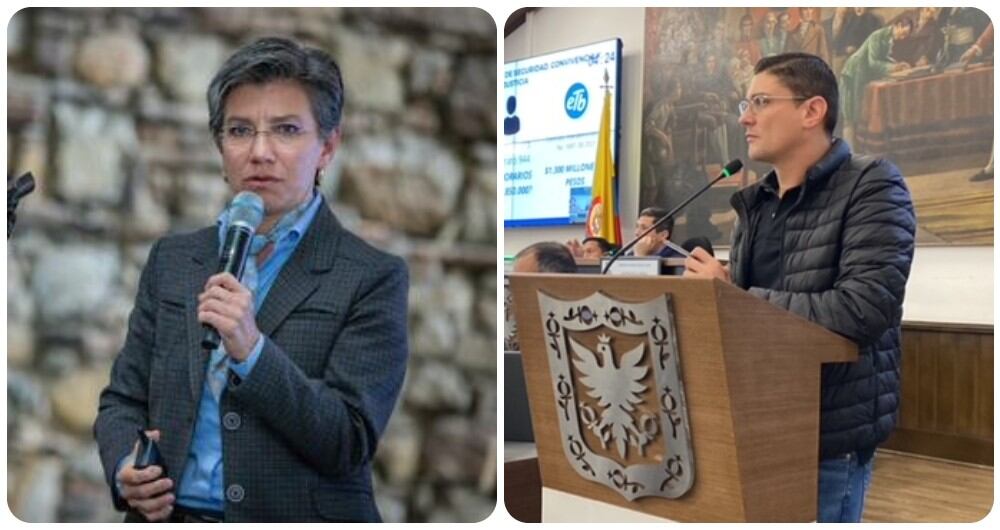 El concejal Humberto 'Papo' Amín, cuestionó a la alcaldesa Claudia López por la inseguridad en Bogotá.