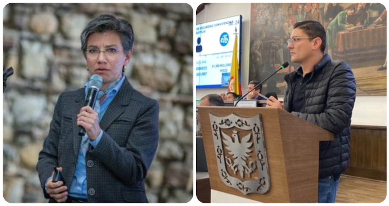 El concejal Humberto 'Papo' Amín, cuestionó a la alcaldesa Claudia López por la inseguridad en Bogotá.