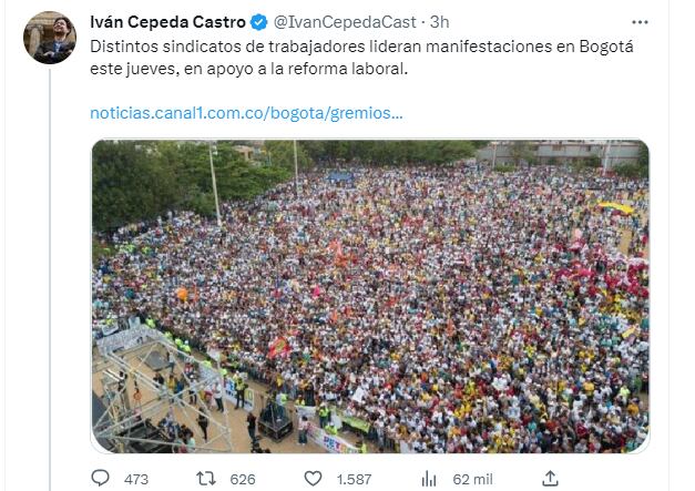 Trino del senador Iván Cepeda