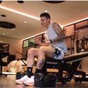 James Rodríguez está sin equipo desde la salida del Olympiacos, pero no deja de entrenar.