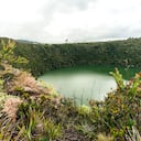 El misterio se refleja en sus aguas: La laguna de Guatavita, elegida por ChatGPT como la más hermosa.
