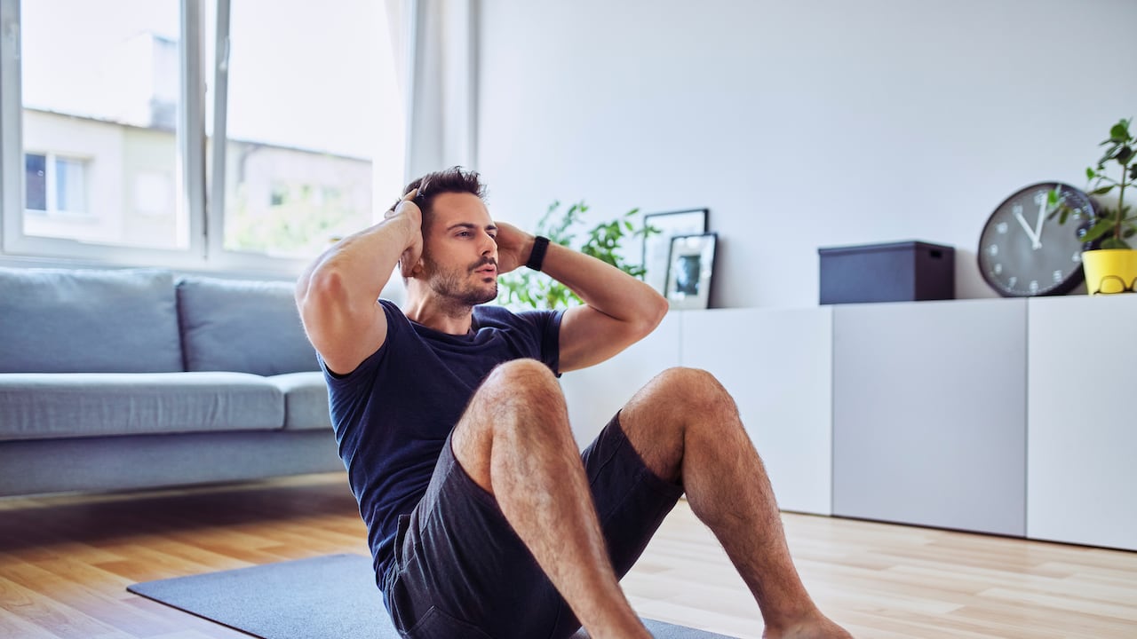 Aumentar masa muscular, resistencia física sin pesas, ejercicio en casa, músculos, entrenamiento físico, abdominales