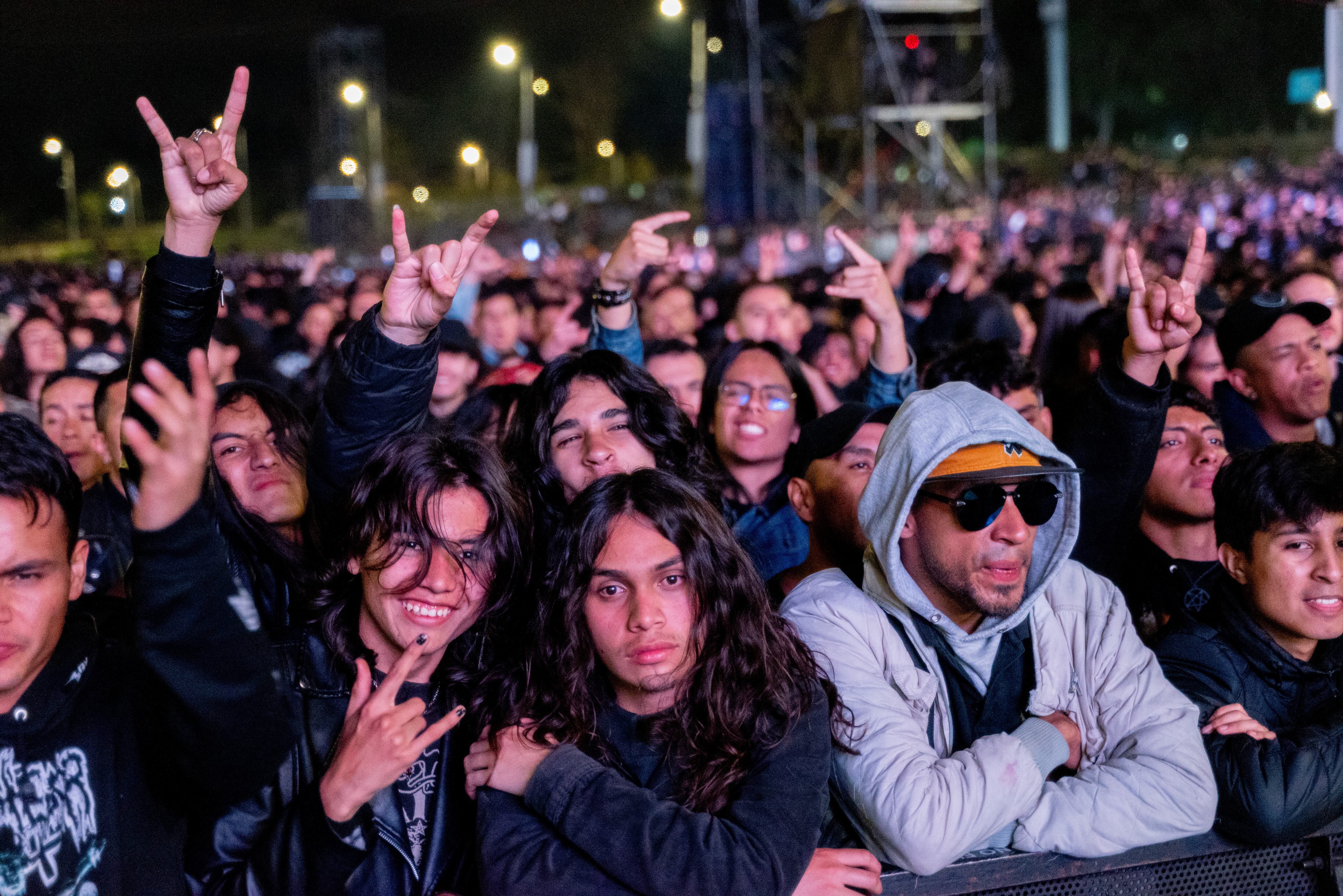 Postales de Rock al Parque 2025.