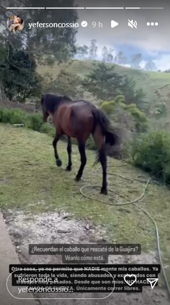 Foto: Instagram @yefersoncossio.