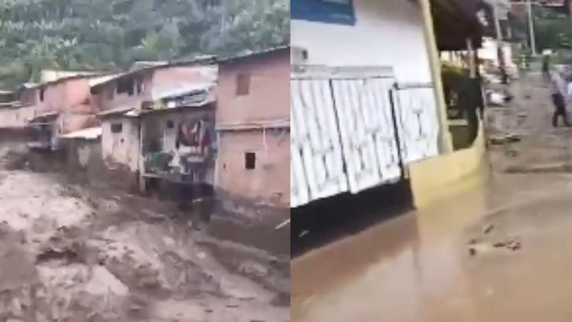 Pie de foto:
La avenida torrencial registrada en el corregimiento de Santa Inés, en Andes (Antioquia), destruyó puentes, inundó viviendas y edificaciones comunitarias, y obligó a evacuar de manera preventiva a cerca de 150 personas.