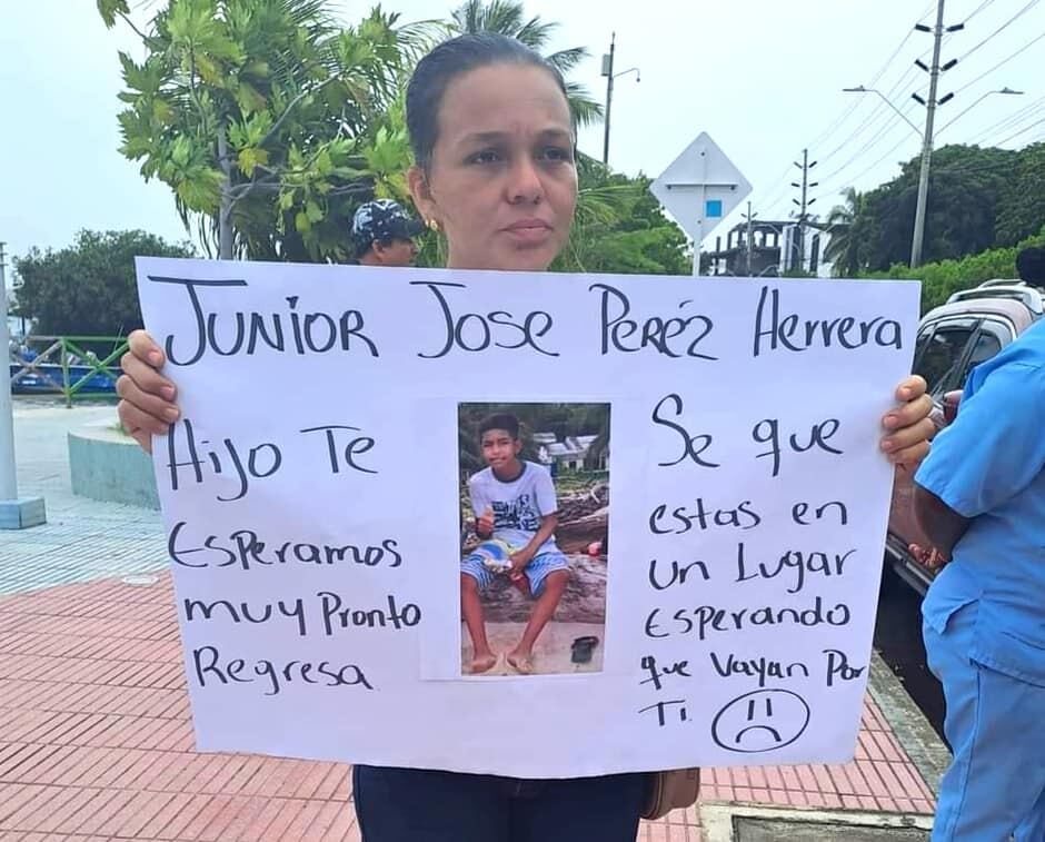 Los jóvenes desaparecidos tienen 14 y 15 años respectivamente.