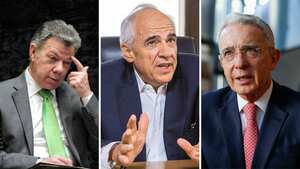 El exmandatario Ernesto Samper propuso mediar para que Juan Manuel Santos y Álvaro Uribe resuelvan sus diferencias.