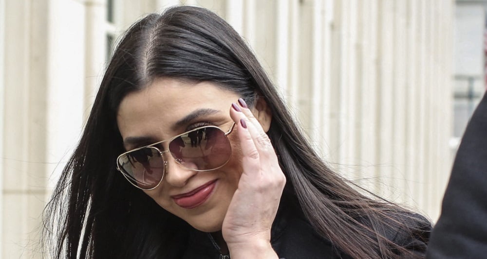 Emma Coronell, esposa del Chapo Guzmán. Foto de archivo AFP.