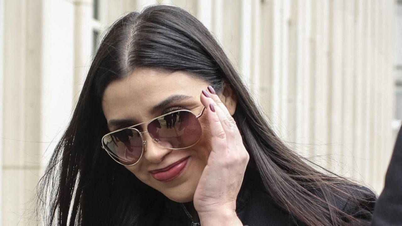 Emma Coronell, esposa del Chapo Guzmán. Foto de archivo AFP.