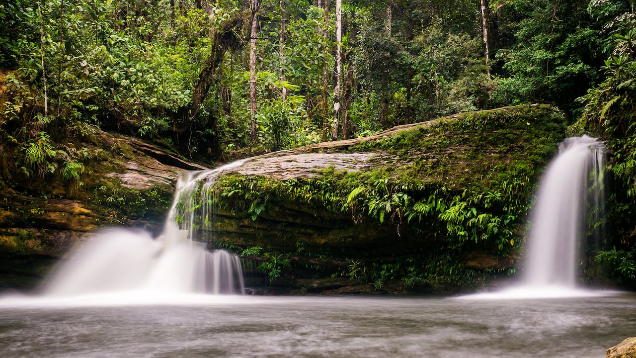 Cascadas fin del mundo, en Mocoa, Putumayo.