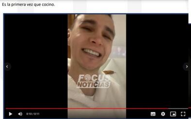 Imagen que el portal Focus Noticias presentó sobre los últimos instantes con vida de Mauricio Leal