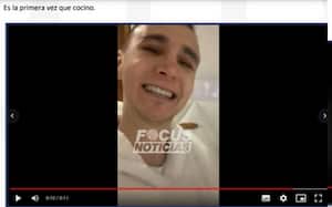 Imagen que el portal Focus Noticias presentó sobre los últimos instantes con vida de Mauricio Leal