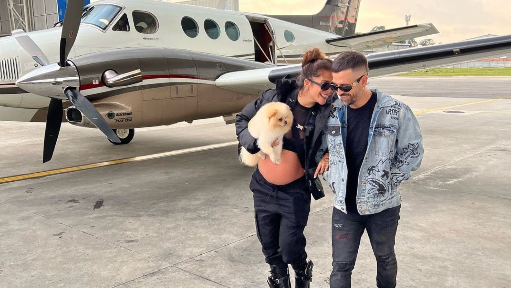 Greeicy y Mike Bahía confirmaron el sexo de su bebé con tatuajes