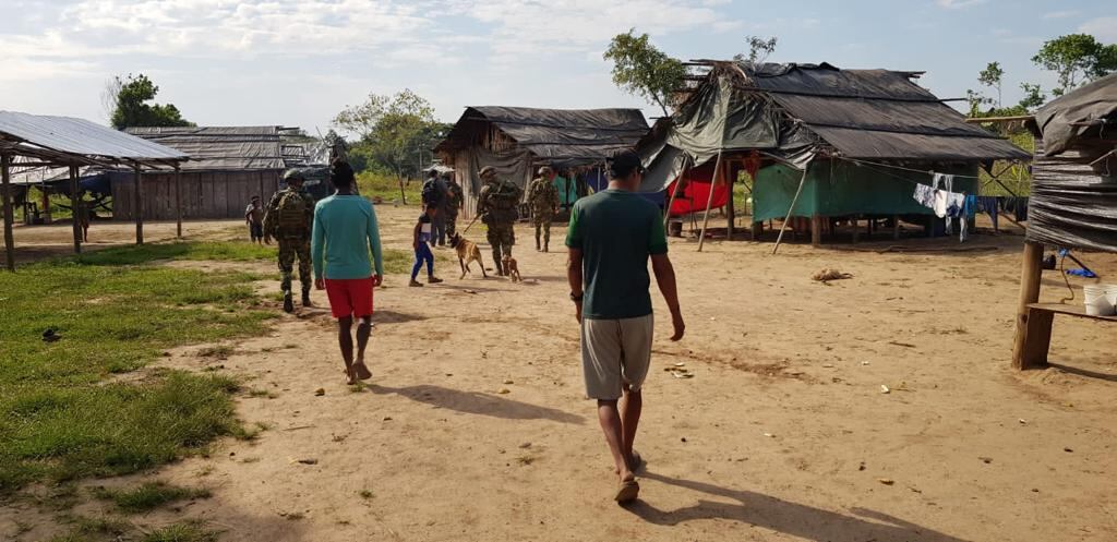 La presencia de estas minas antipersonales ponían en riesgo la integridad física y la vida de las personas que habitan en el sector.