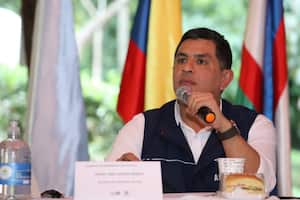 El alcalde de Cali, Jorge Iván Ospina.