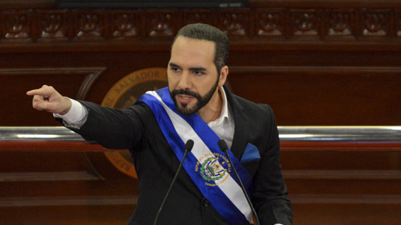 Nayib Bukele, presidente de El Salvador.