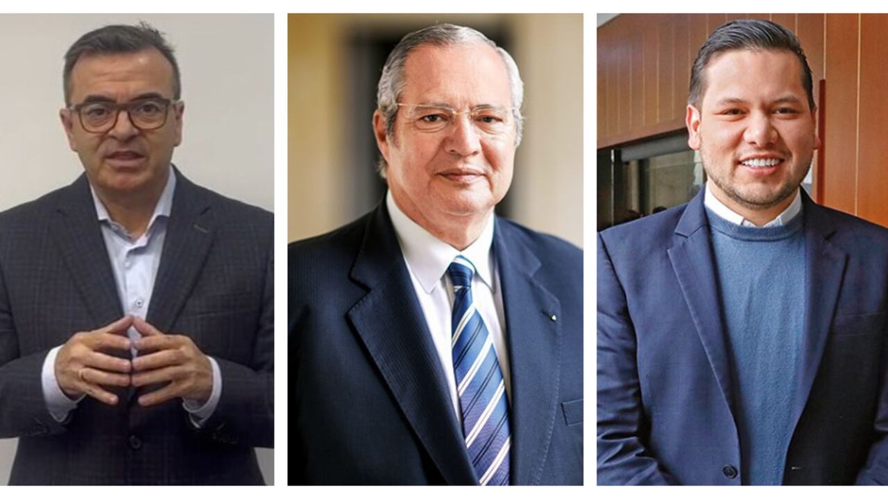 Olmedo López, Iván Name y Andrés Calle