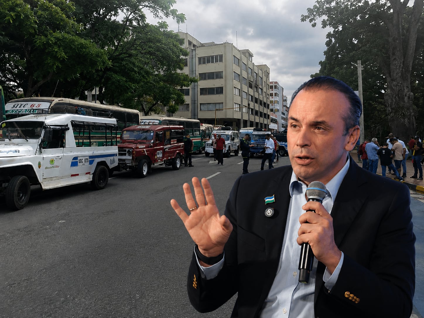 El mandatario fue directo frente a la situación de orden público.