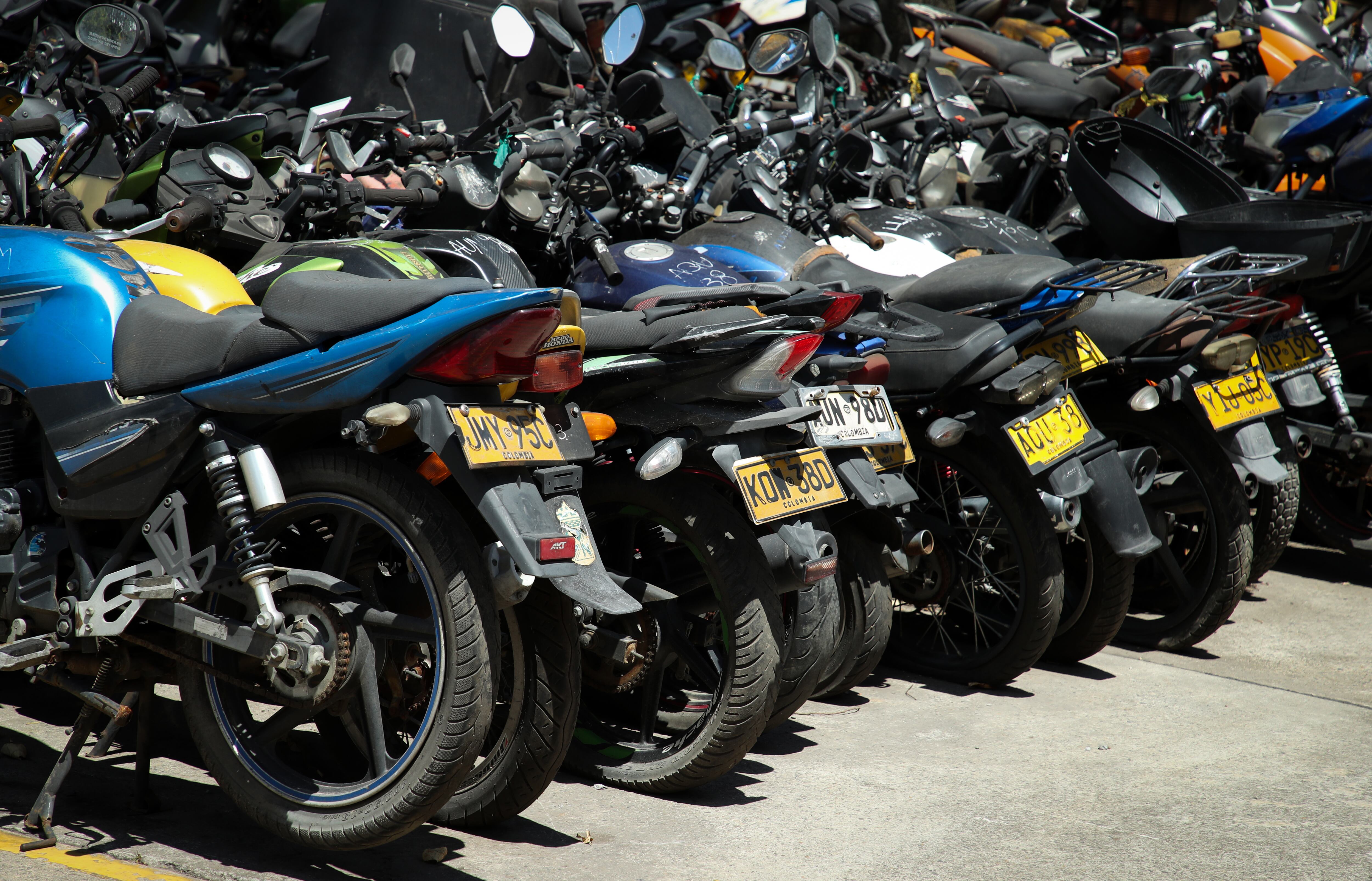 Motos patios  Bogotá