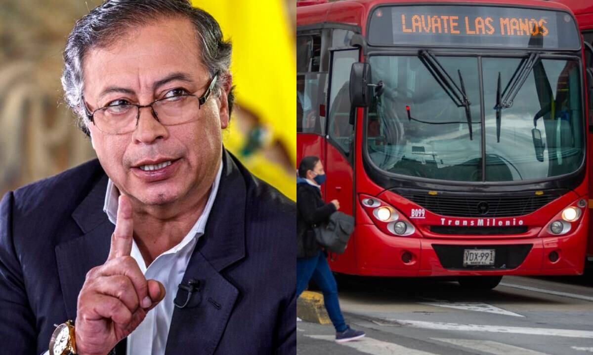 Presidente Gustavo Petro - Transmilenio