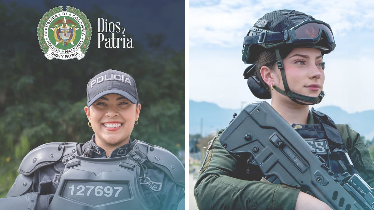 Homenaje a las oficiales de Policía en el Día de la Mujer Policía en Colombia
