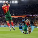 Cristiano Ronaldo cumplió con su deseo de marcar en cinco Copas del Mundo seguidas.