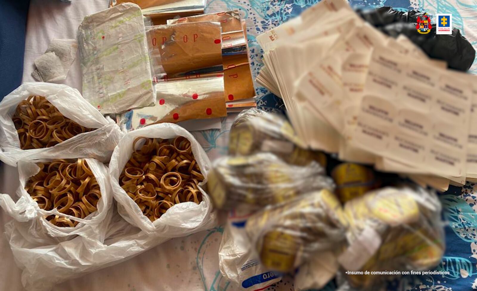 Así fue como delincuentes convirtieron reciclaje en licor adulterado. La Fiscalía hizo gigantesca incautación en Bogotá