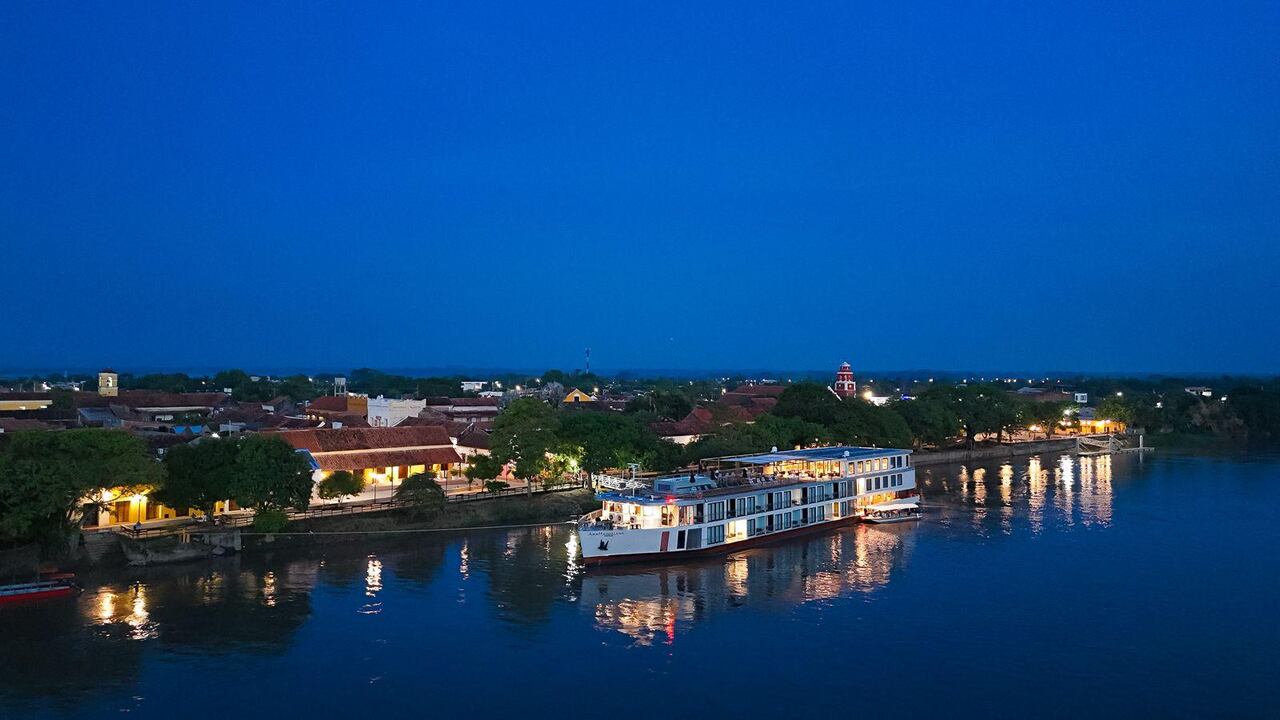AmaMagdalena, el crucero que era un sueño y se convirtió en una realidad en el río Magdalena.