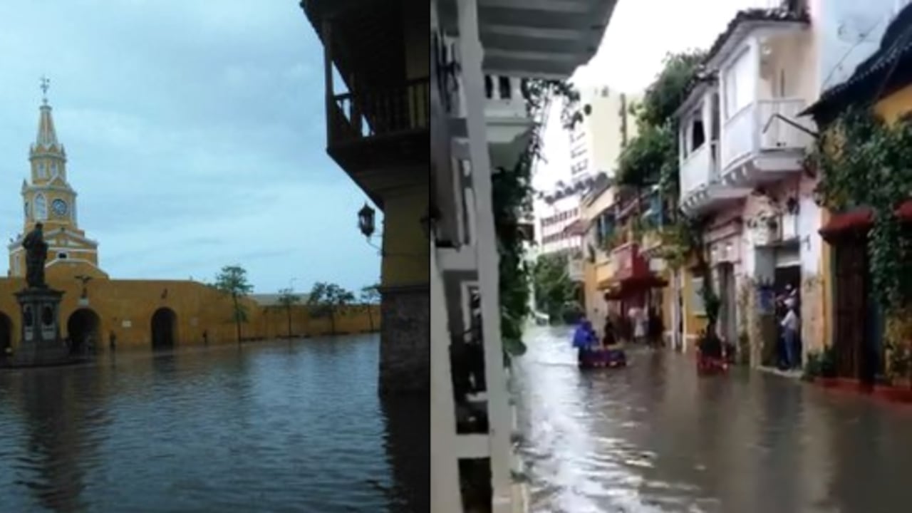 Inundaciones en Cartagena.