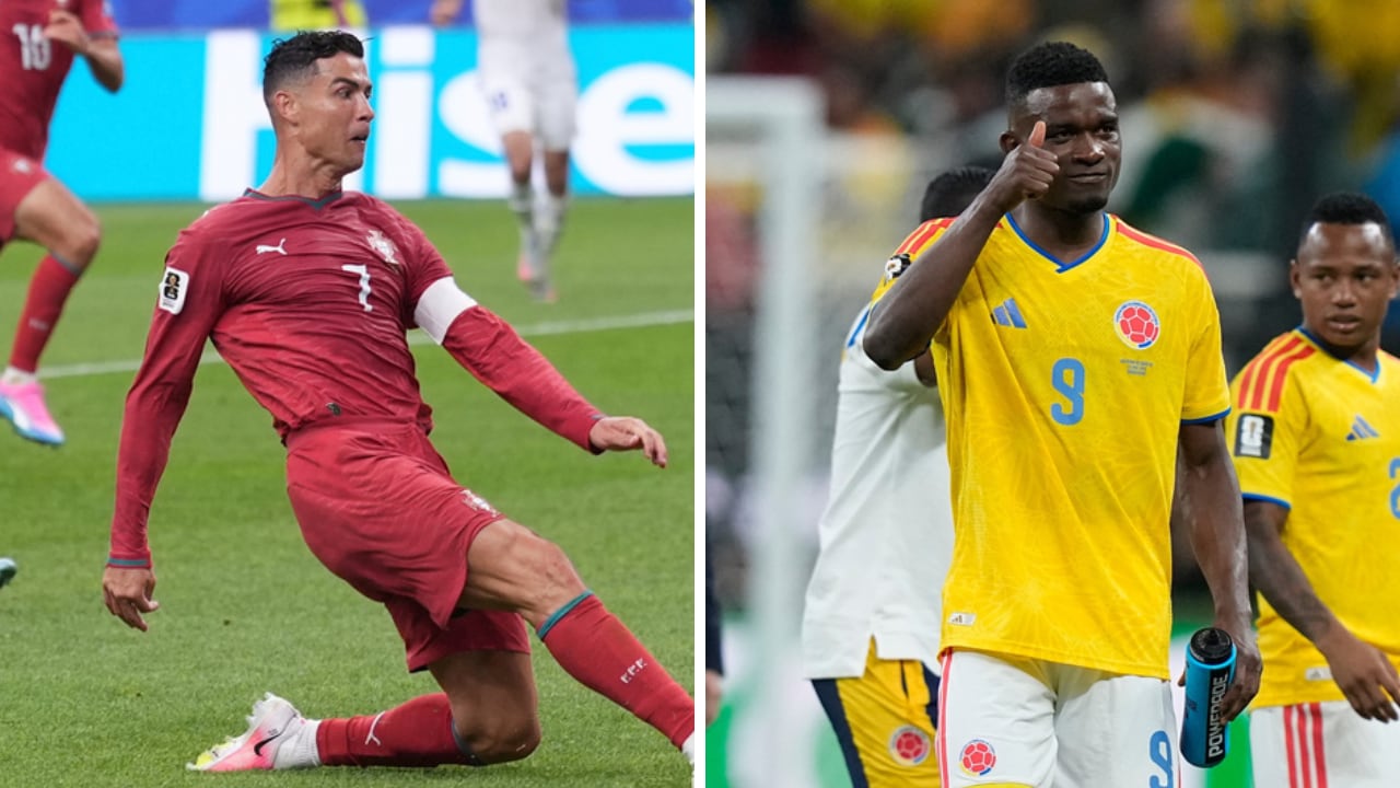Colombia lidera con autoridad la tabla de posiciones del grupo K, por encima de Portugal.