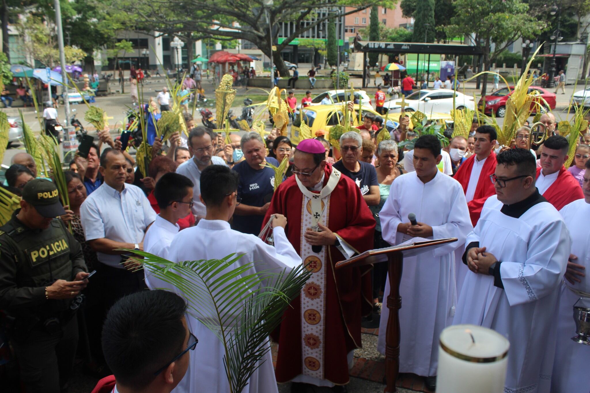 Procesiones religiosas en Bucaramanga.