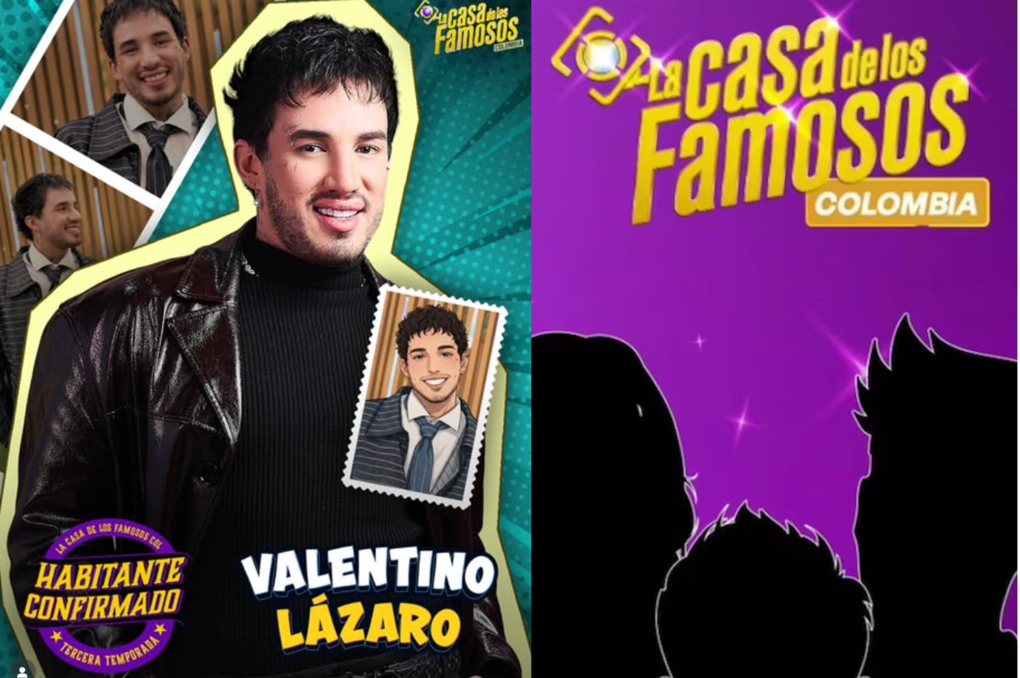 Valentino Lázaro recibió su primer ataque de un participante de 'La casa de los famosos 3'