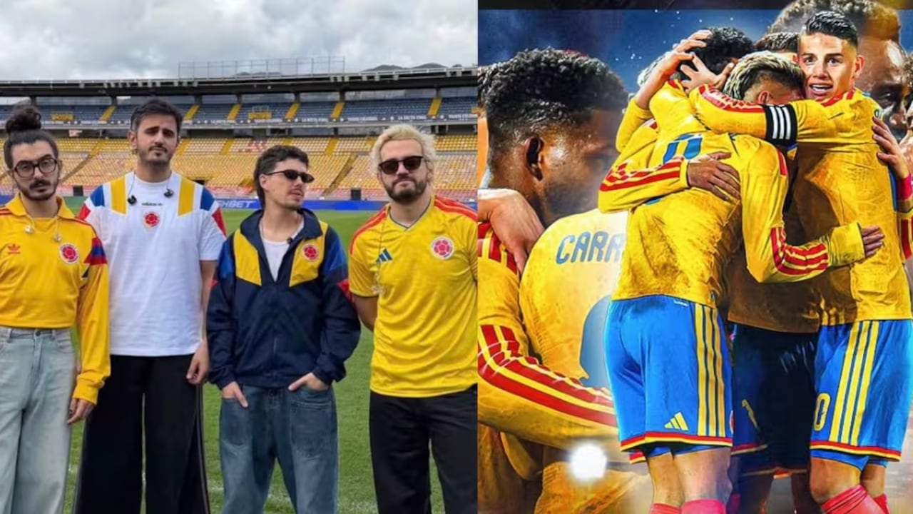Morat encendió la fiesta en El Campín antes del partido de la Selección Colombia