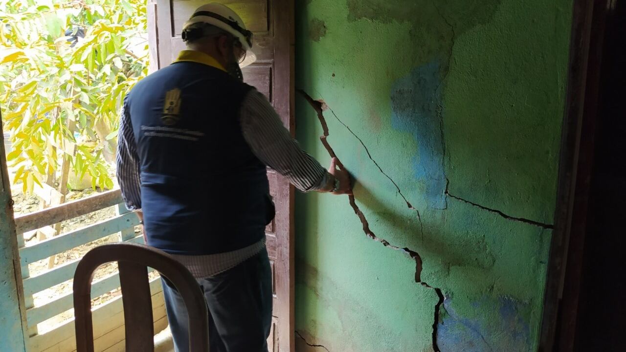 Desde finales del mes de agosto se inició la caracterización de las familias afectadas por el diapirimos.