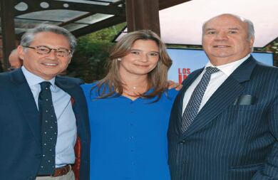 Manuel Teodoro, Cristina Plazas y Tulio Ángel.