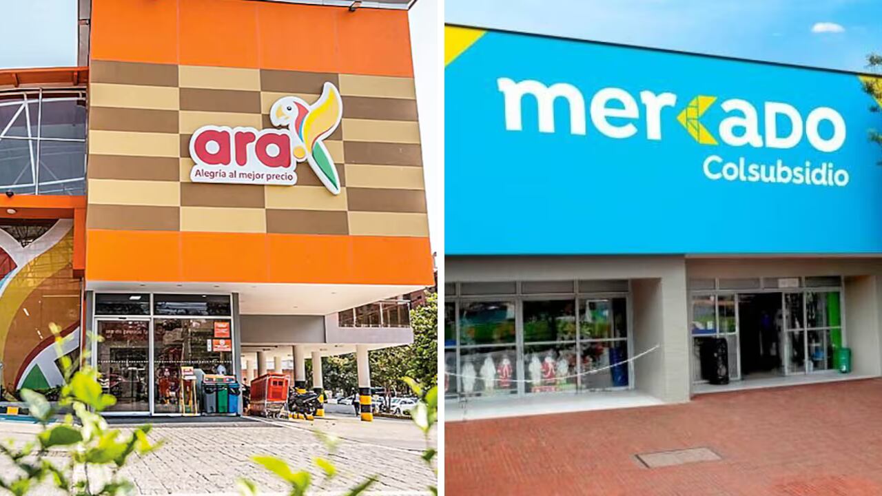 La SIC evaluará la integración de Tiendas Ara y Supermercados Colsubsidio.