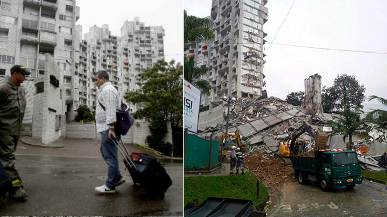 Los habitantes de los 161 apartamentos del edificio Space evacuaron sus viviendas luego del desplome de la torre seis, el pasado 12 de octubre.