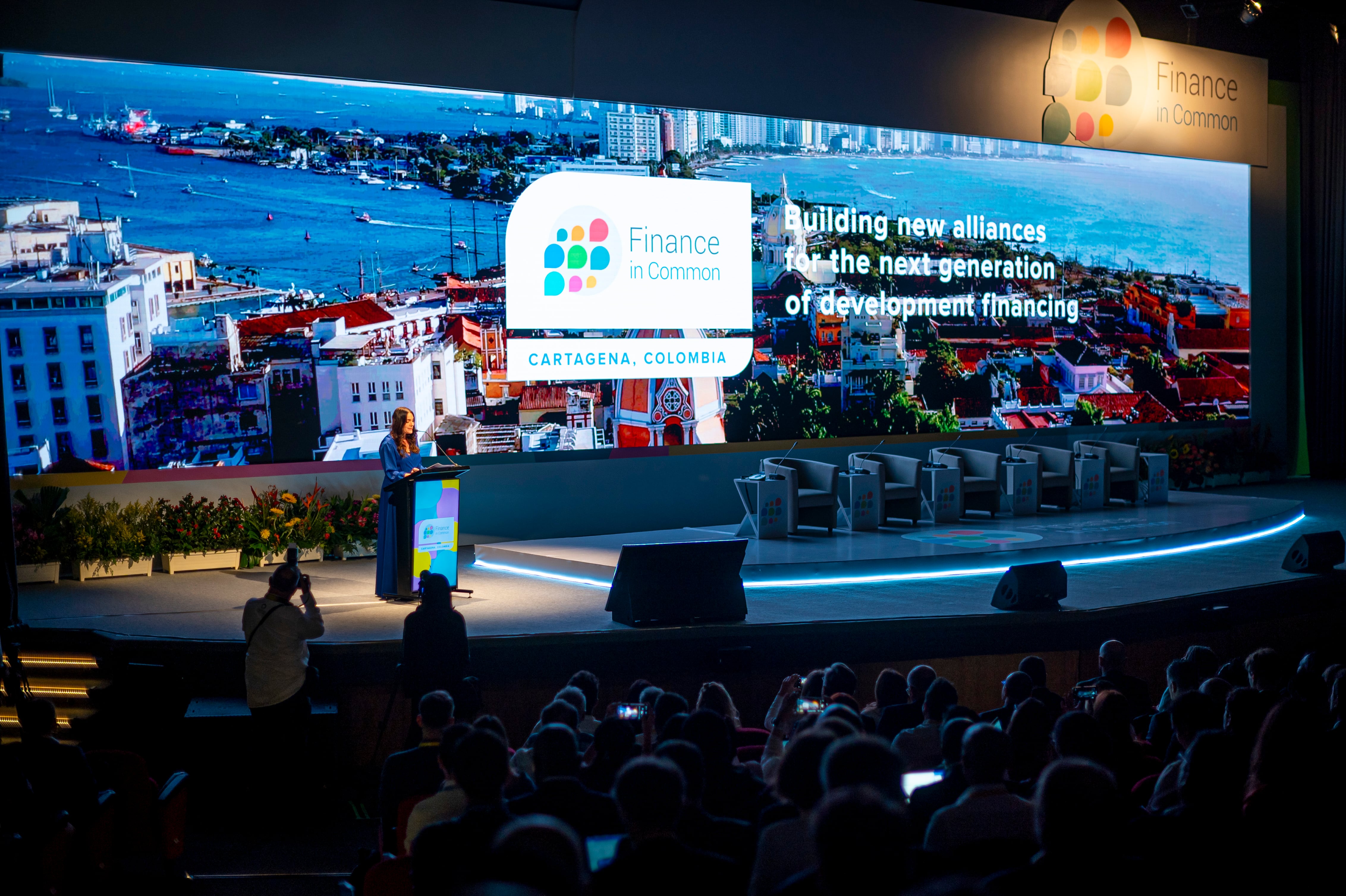 Arranca la cuarta cumbre FICS en Cartagenta. Cortesía Finance in Common