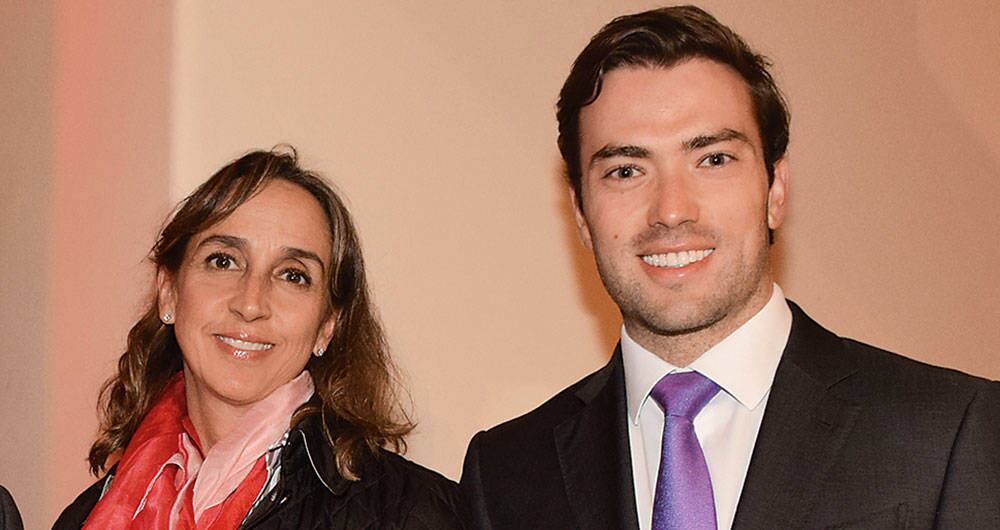 María Elvira Cuéllar y Esteban Santos.