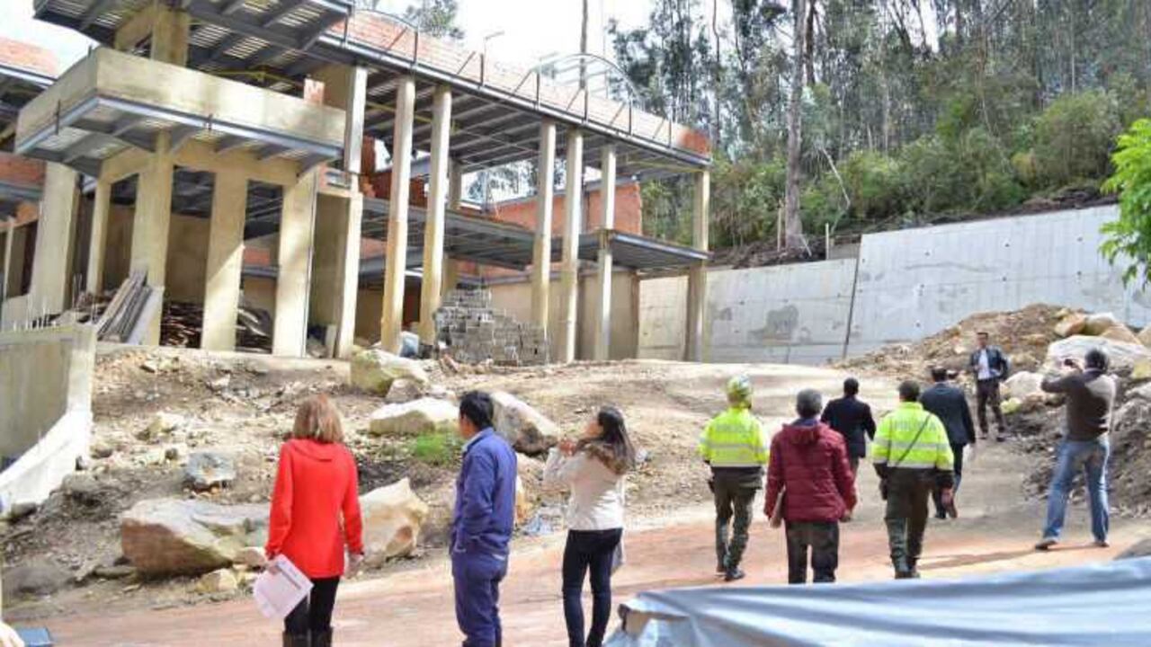 La casa era edificada en la zona denominada Bagazal, localidad de chapinero.