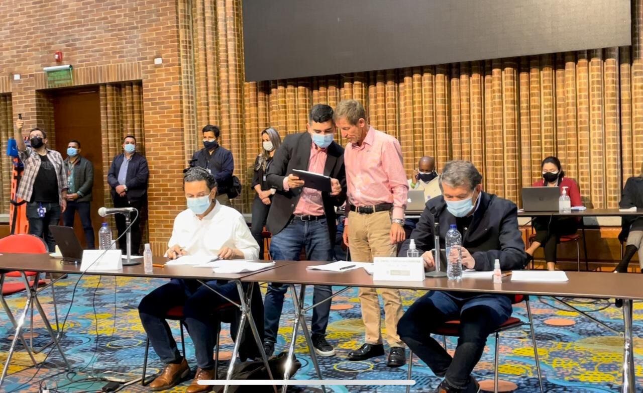 Reunión entre el Gobierno y el Comité del Paro